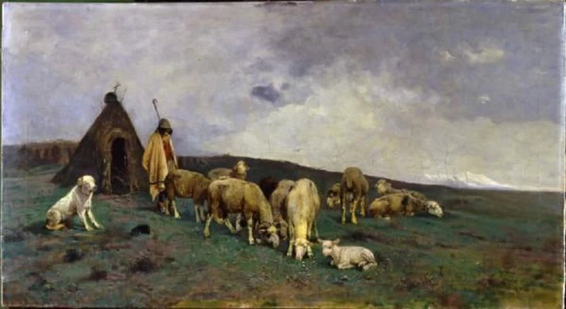 Pastura in montagna - Museo Nazionale della Scienza e della Tecnologia Leonardo da Vinci, Milano